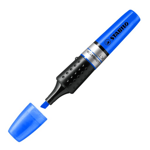 Marcador fluorescente Stabilo Luminator azul