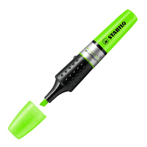 Marcador fluorescente Stabilo Luminator verde