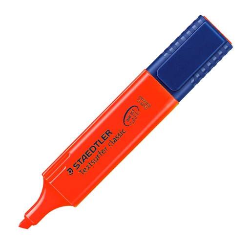 Marcador fluorescente Staedtler Textsurfer rojo