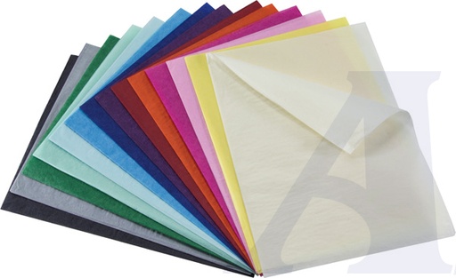 Papel de seda 50 x 76 cm. 25 hojas beige Fixo