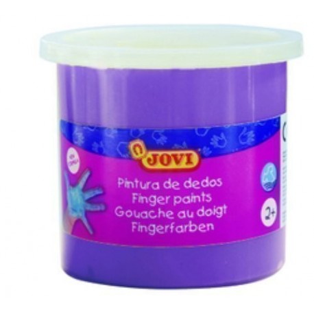 Pintura para dedos violeta 125 ml Jovi