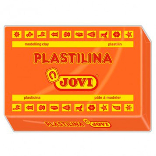 Plastilina naranja 350 g Jovi