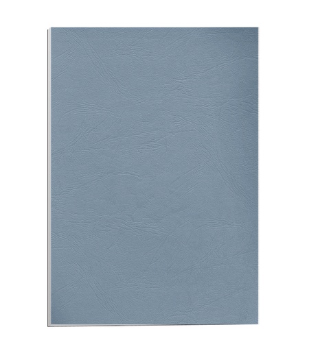 Portada de encuadernación A4 azul claro de cartulina de 250 g/m² Fellowes