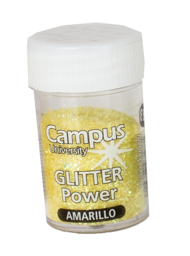 Purpurina amarilla Glitter Power 8 g