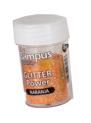 Purpurina naranja Glitter Power 8 g