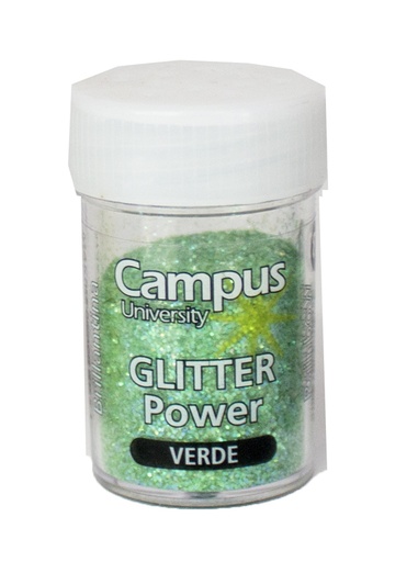 Purpurina verde Glitter Power 8 g