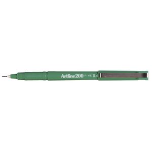 Rotulador Artline 200 verde