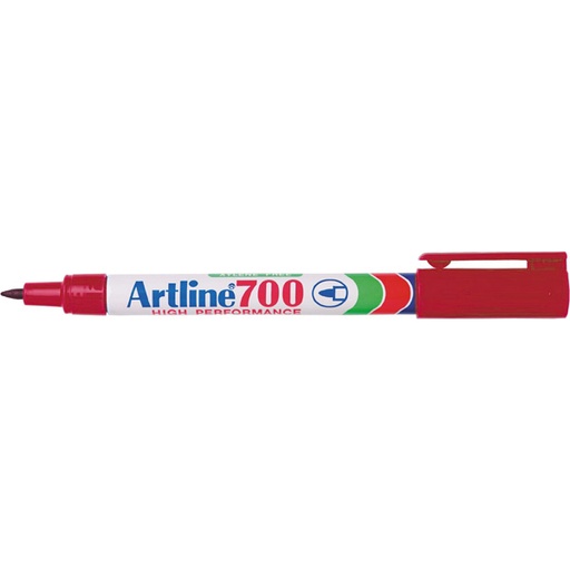 Rotulador permanente Artline 700 rojo
