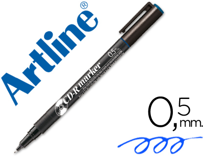 Rotulador permanente Artline 883 azul