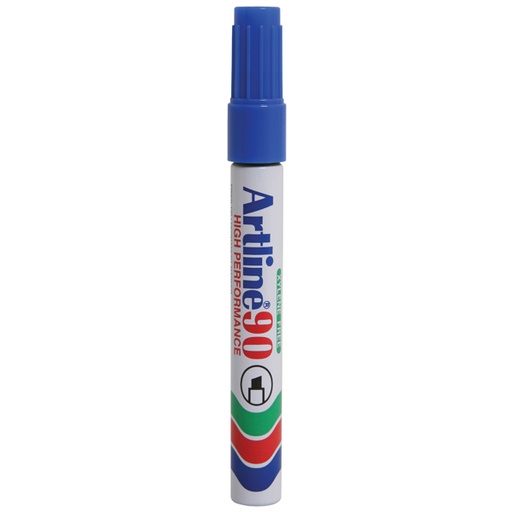 Rotulador permanente Artline 90 azul