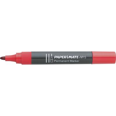 Rotulador permanente Paper Mate M15 rojo