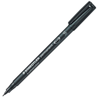 Rotulador permanente Staedtler Lumocolor 313 S negro