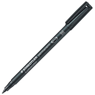 Rotulador permanente Staedtler Lumocolor 317 M negro