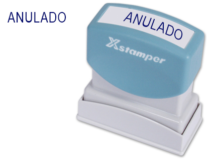Sello Xstamper Anulado