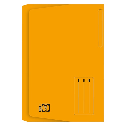 Subcarpeta Pocket Folio 320 g/m² amarillo Gio