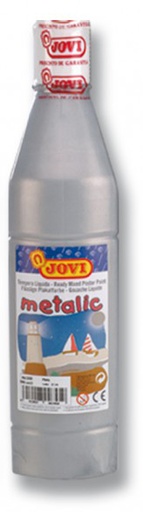 Témpera plata 500 ml Jovi Metalic