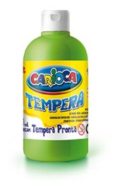 Témpera verde claro 500 ml Carioca