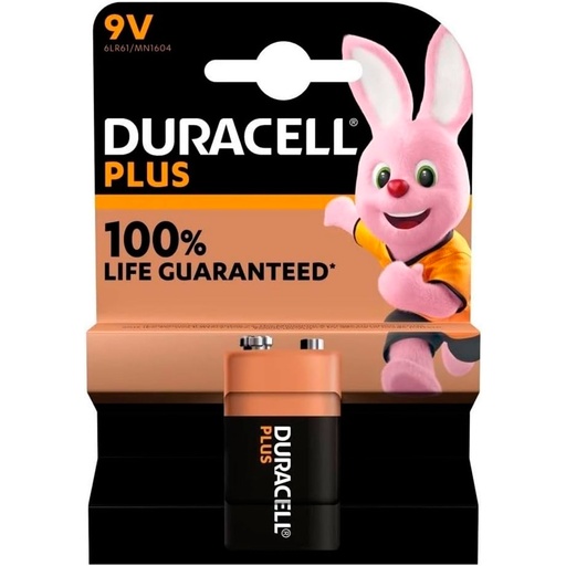 Pila alcalina 9V Duracell